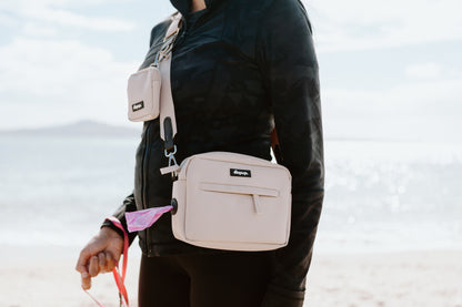 élopup Dog Walking Bag - Cream