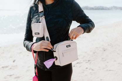 élopup Dog Walking Bag - Cream