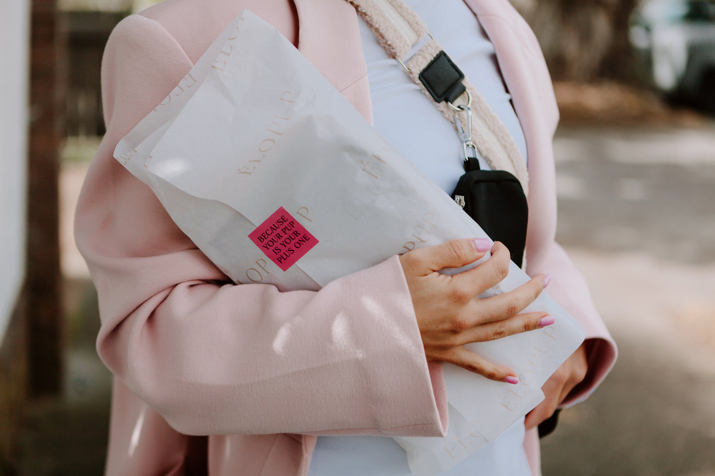 élopup Dog Walking Bag - Black